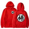 Japanese Anime Cartoon Goku Print Hoodie Autumn Winter  Hoodie Unisex Sweatshirt Women Pullovers Casual Streetwear Sportswear