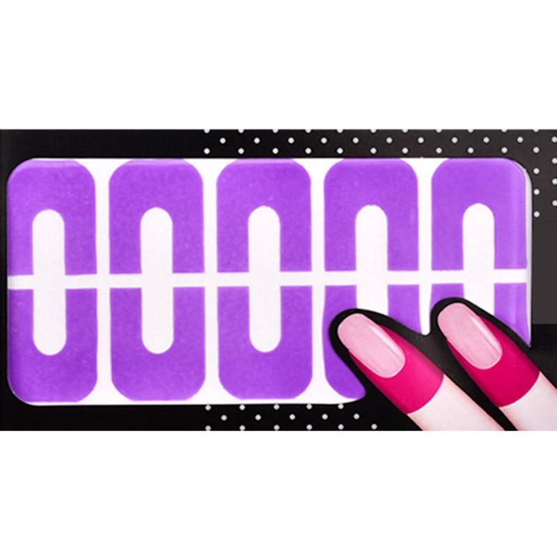 10 Stück/Bogen Nagellack-Lackschutz Aufkleber Halter Werkzeug Kreative U-Form Auslaufsicher Langlebig Maniküre Werkzeug Fingerabdeckung