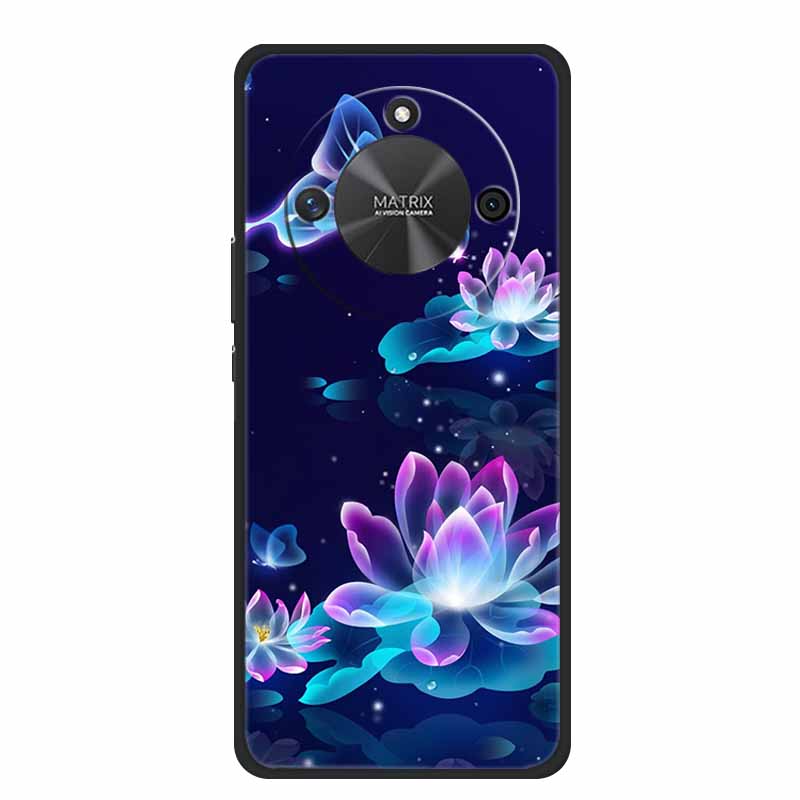 Phone Case For Honor X60 5G Back Cover Case HonorX60 Black Silicone Soft Funda For Honor X9c Smart Case HonorX9c Smart Coque Bag