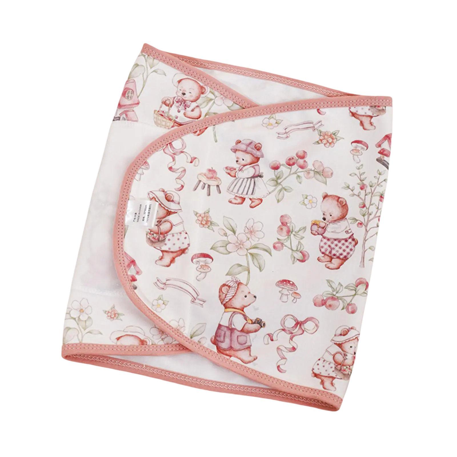 

Детское пеленальное одеяло из дышащей хлопковой ткани, удобная пеленка для успокоения новорожденных в возрасте от 0 до 3 месяцев E