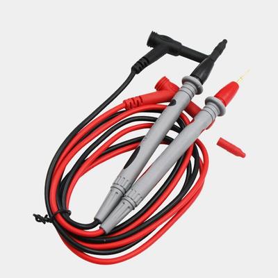 Sonda di prova per multimetro digitale con punta sottile e ago pratico da 1000 V, 10 A/20 A, cavo per tester, penna universale