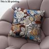 Vintage Gem Floral Pillow Covers Pattern Cushion Cover Suitable for Sofa Bedroom Car Pillow Cover