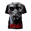 Horror Movie Saw X T-shirt 3D Printed Man Women Fashion Oversized Short Sleeve T Shirts  Men Tops Unisex clothing