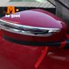 2017 2018  For Nissan Leaf Car Rearview Mirror Decoration Strip Cover Trim ABS Chrome Auto Exterior Styling Accessories 2pcs
