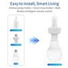 433MHz E27 Lampenfassung Smart Wireless Fernbedienung Schalter Mini Runder Knopf Wandpaneel Schalter LED Birne Beleuchtung Für Schlafzimmer