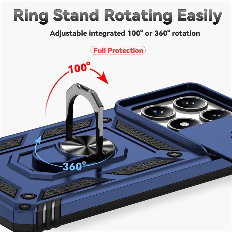 Funda for Xiaomi 14T Pro 5G Case Magnet Holder Ring Armor Shockproof Coque for Xiaomi T14 Xiaomi14T Pro 14TPro Mi 14 T Pro Capa