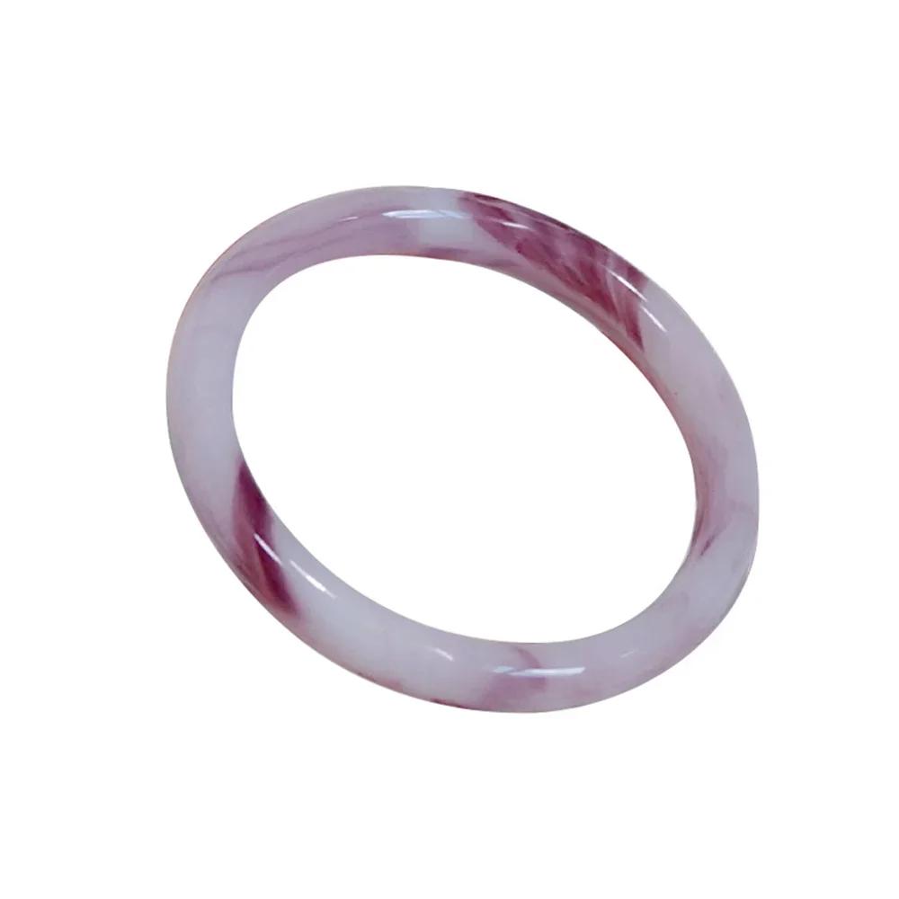 New Girl Sweet and Fresh White Elegant Gift Chinese Charm Exquisite Popular Retro Ink Round Bracelet Simple Daily Temperament
