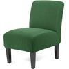 Stretch Spandex Dining Room Hotel Armless Accent Chair Cover Slipcover Armless Chair Furniture Protector Covers