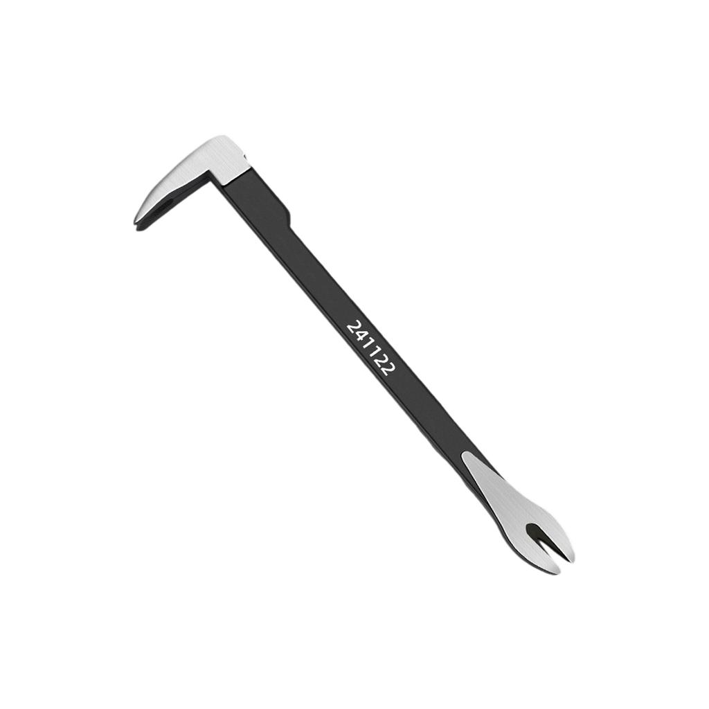 Professional Pry Bar Tool Nail Puller For Woodworking Construction Featuring Sharpened Claw And Shock Resistant Design