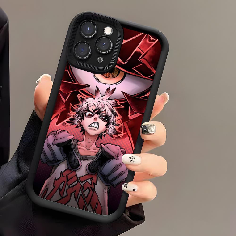 Manga G-Gachiakuta Phone Case For IPhone 17 Air 16 E 15 14 Plus 13 12 11 Pro Max Black Sky Eye Stepped Protective Case