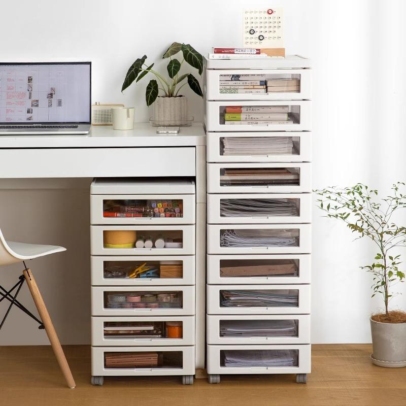 Cart Storage Drawer Organizer Multi-functional Plastic Storage Box Filing Cabinets for Office Kitchen Drawers Organization