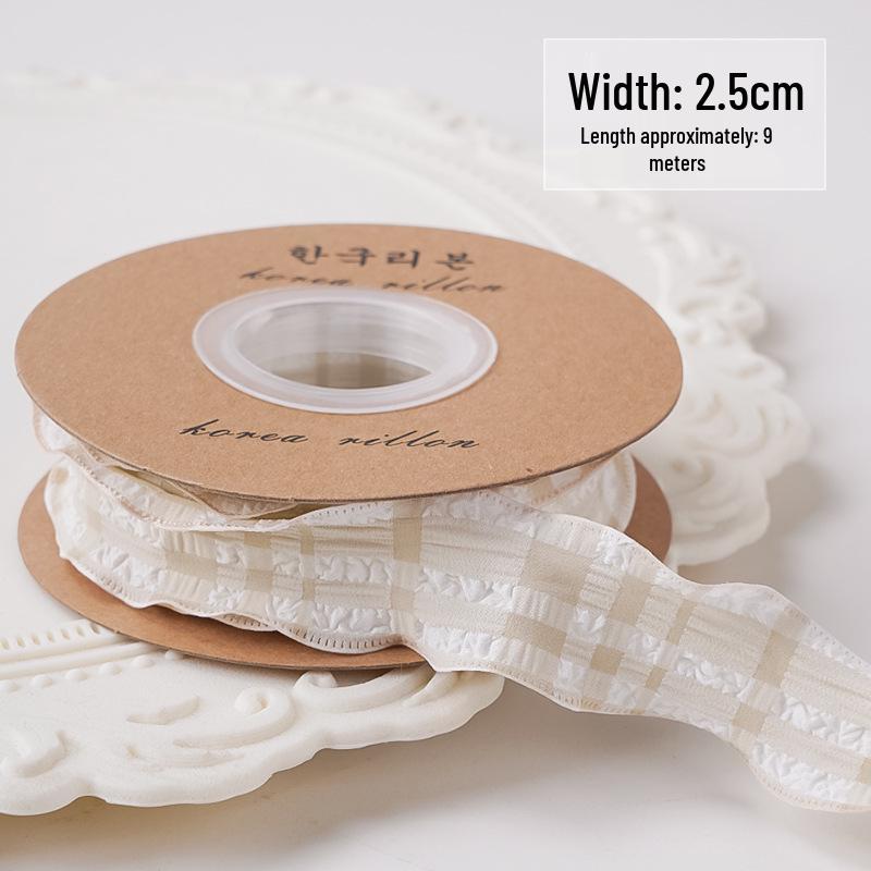 Elegant Fishtail Silk Ribbon for Cake and Bouquet Decoration