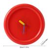 Fashion Bubble Clock in Cream Color Elegant Quiet Movement Wall Hanging or Table Clock for Home Office Decoration Gift