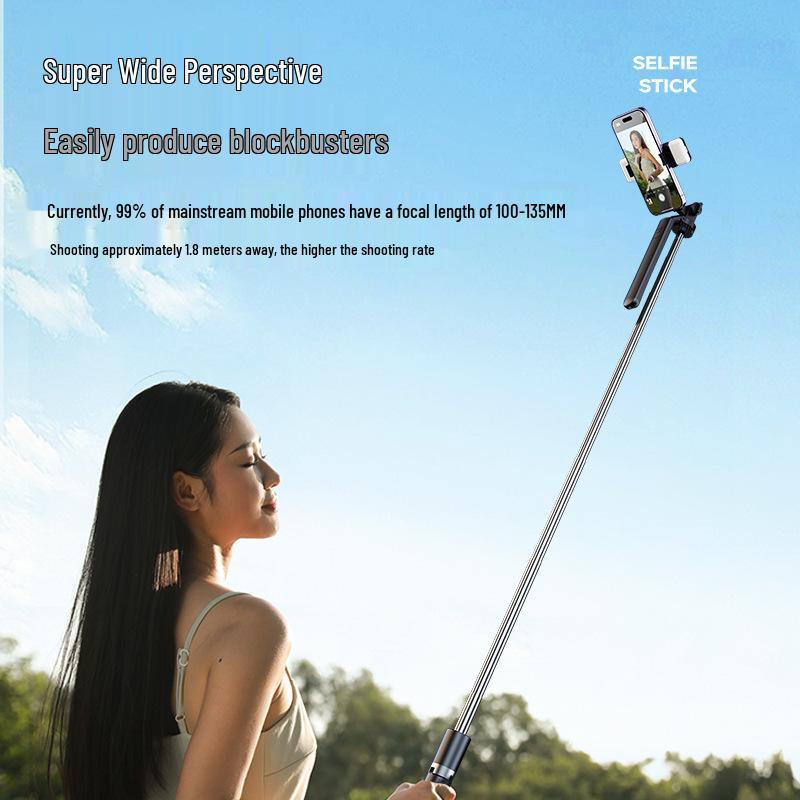 Douyin Bluetooth Selfie Stick & Tripod with Anti-Shake for Photos & Videos