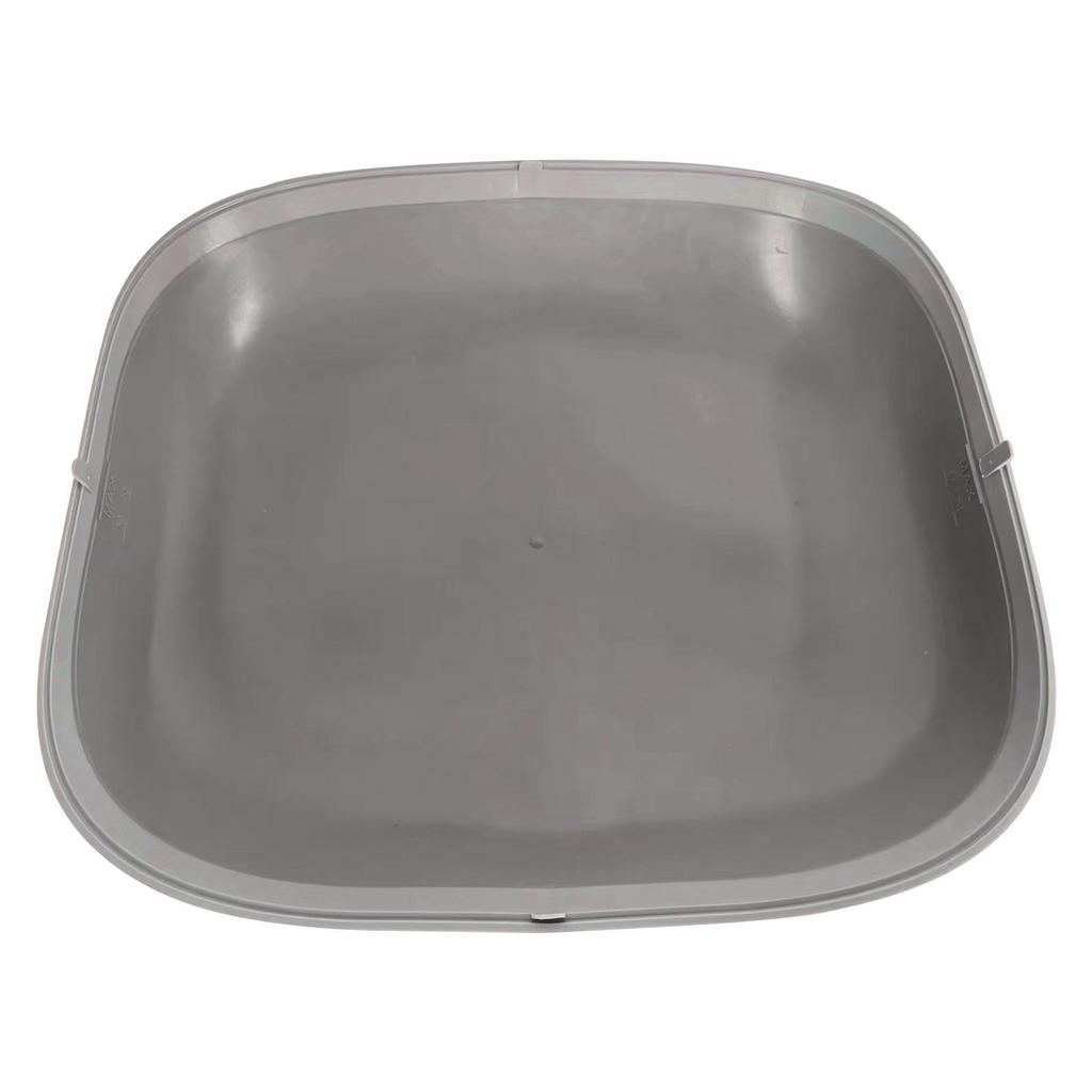 Katzenklo-Matte Streufangmatte Wiederverwendbar Rutschfest Kätzchen Flexibel Elegant Haustier-Zubehör Badezimmer Katzentoilette Bodenschale
