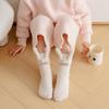 HAYAHARU Baby Thick and Warm for Loose Fluffy and Perfect for Cold Weather Baby Ages Socks, Kids' Socks, Non-Slip, Winter, Fit, Cute, Sleeping,