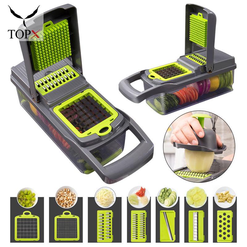 

Кухонные аксессуары, многофункциональная овощерезка, мандолина, овощерезка, инструмент для фруктов, сыра, стальное лезвие, картофелерезка, морковь