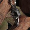 Retro severský styl přívěsek lebka vrány zvíře pták náhrdelník pro muže personalizované šperky šťastný amulet dárek