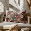 Home Decor Colorful Ethnic Pattern Cushion Suitable For Sofa Bedroom Car Pillow Cover Cushion Rectangular Back Cushion