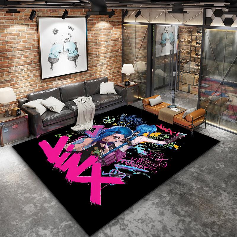 Jinx Carpet Rug For Living Room Bedroom Home Sofa Decoration Kids Play Nonslip Floor Mat