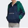 Adidas Originals Big Trefoil Windbreaker Color-Block Jacket Autumn Men Outerwear Multicolor GE6238