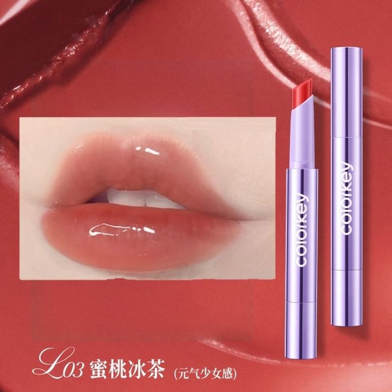 COLORKEY - Lasting Gloss Lipstick (L01-L03)