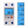 Single Phase Din-Rail Energy Meter 1PHASE 2WIRE Energy Meter DDS667 230V 110V 50hz/60hz Illumination electricidad(110V)