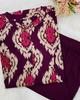 Indian Designer A-line Kurta Pant Cord Set Women Party Wear Designer Top Tunic Kurti Dress
