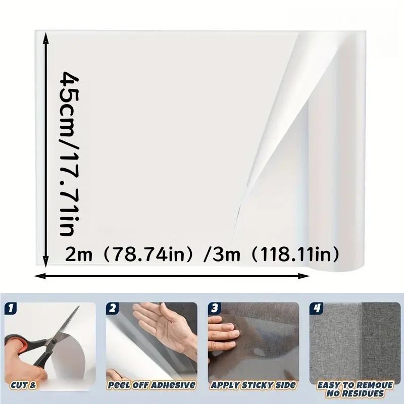 1pc  3/2m ransparent Accessories for Cats Furniture Protection Cover Anti-scratch Cats Sofa Self-adhesive  Cat Supplies Pet