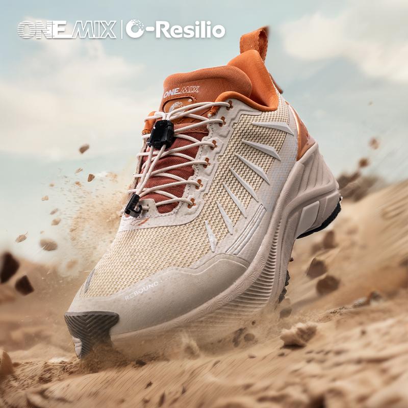 ONEMIX 2025 Уличные Суперлегкие Амортизирующие Папины Кроссовки Женские Нескользящие — фото 6
