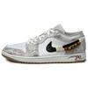 Air Jordan 1 Slipbestendig Slijtvast Lage top Vintage Basketbalschoenen Heren 553558-146(Team1676-)