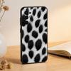 Leopard Print Phone Case Black Silicone Soft For Samsung S25,S24,S21,S22,S23,S30,Ultra,S20,Plus,Fe,Lite
