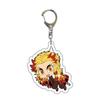 Demon Slayer Kimetsu No Yaiba Infinity Castle Acrylic Keychain Jewelry Tokitou Muichirou Iguro Obanai Action Model Model Toys