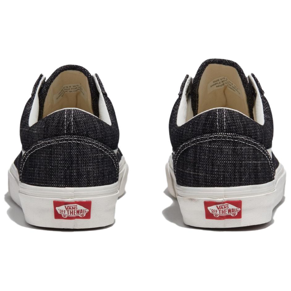 Vans Old Skool Series Comfortable Versatile Fashion Low-Top Skate Shoes Unisex Sneakers Black VN000CR5Y281