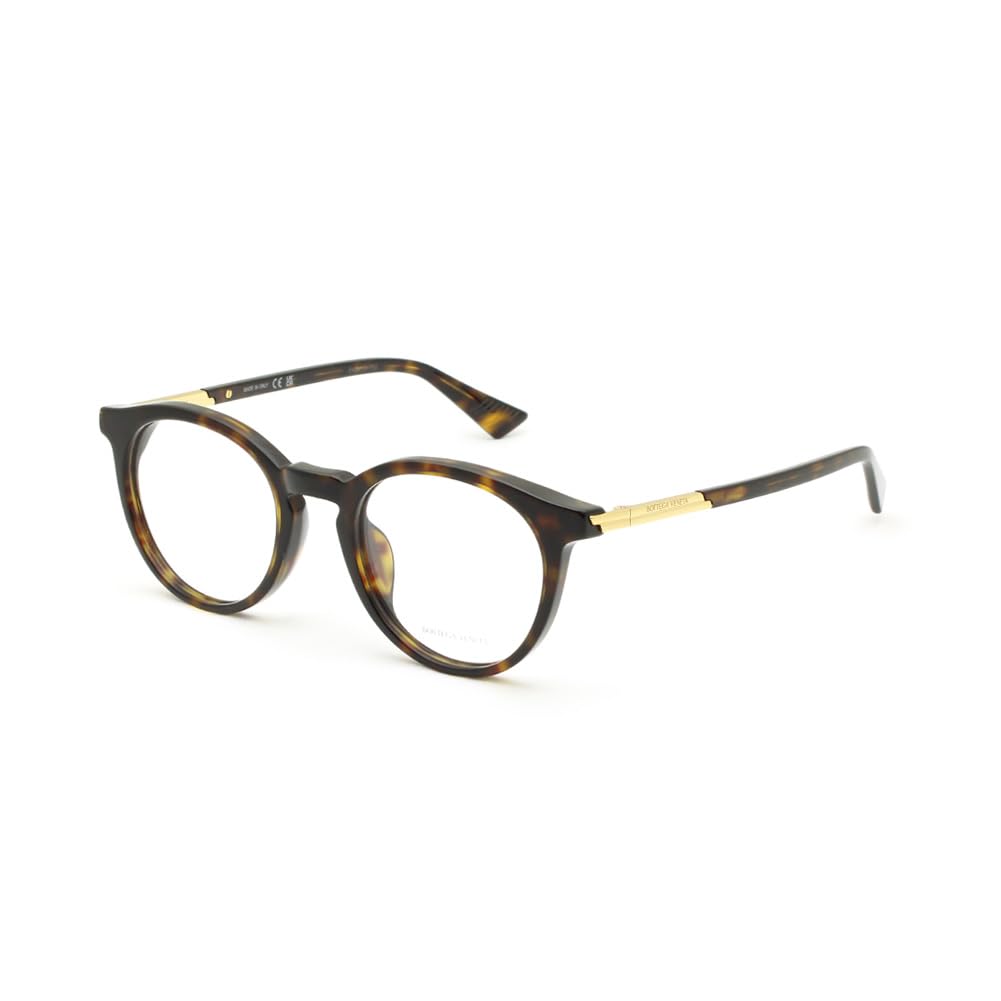 

Bottega Veneta Eyeglasses Frame BV1335OA-002 Havana/Gold