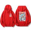 Cartoon Doraemon und Doraemon Co-Branded Hoodies, Baumwoll-Hoodies im japanischen Stil mit Aufdruck für Damen und Herren
