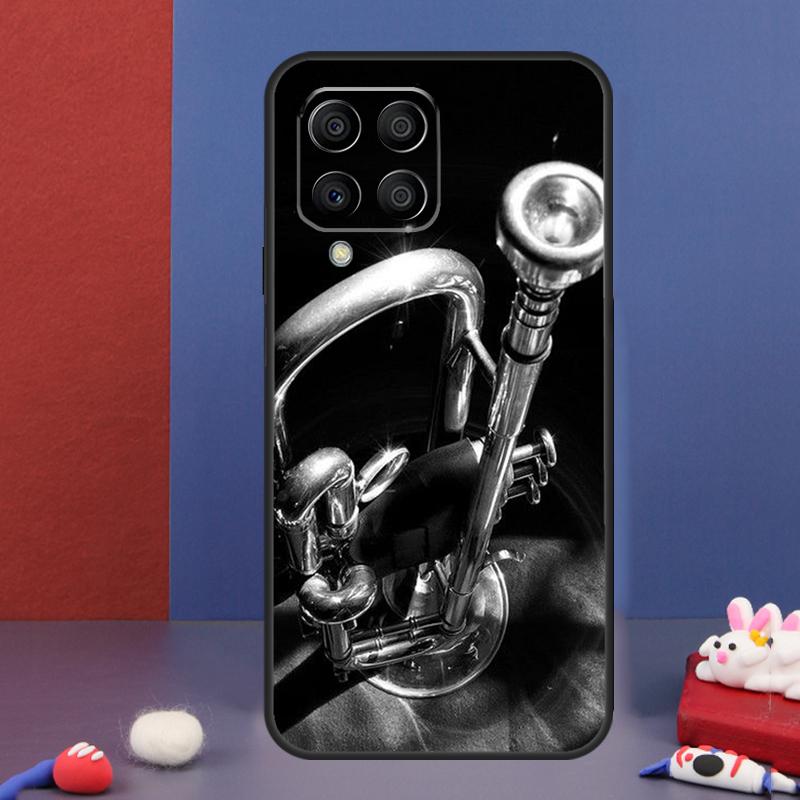 Piccolo Trumpet Brass Instruments Case For Samsung Galaxy M31 M21 M11 M13 M54 M34 M14 M56 M36 M16 M53 M32 M52 M35 M55 M15 M06