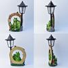 JYL TS/130,Creative Garden Resin Frog Solar Outdoor Light Animal Statue for Garden Ambient Lawn Lamp