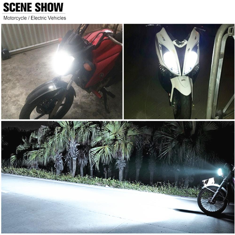 30W Motorcycle ATV H4 LED Headlight Bulb High/Low Beam Headlamp 6000K Waterproof