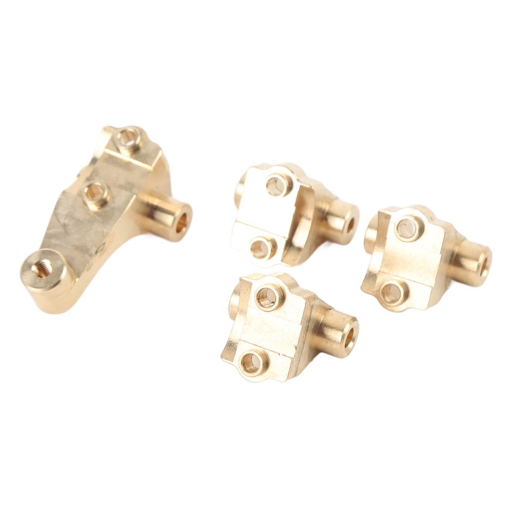 Brass Front and Rear Axle Rod Lower Shock Mount for 820564 RC Crawler Car Upgrade Parts RC Link