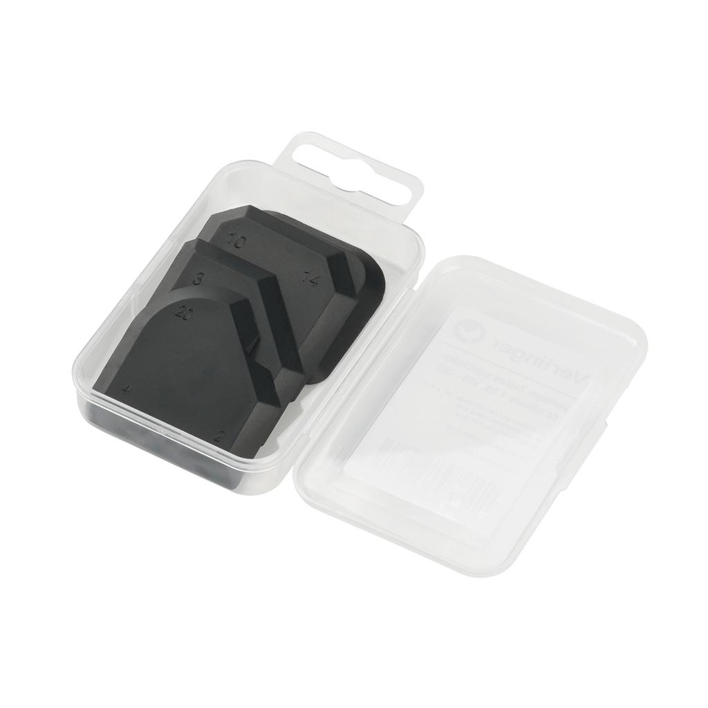 Set of 4 Silicone Spatulas for Grouts and Joints Verlinger
