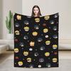 Uzumaki Plush Blanket Girls Boys  Flannel Throw Blanket For Couch Chair Sofa Bed Warm Soft Customized Quality Bedspread