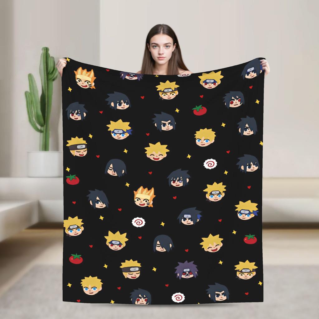 Uzumaki Plush Blanket Girls Boys  Flannel Throw Blanket For Couch Chair Sofa Bed Warm Soft Customized Quality Bedspread