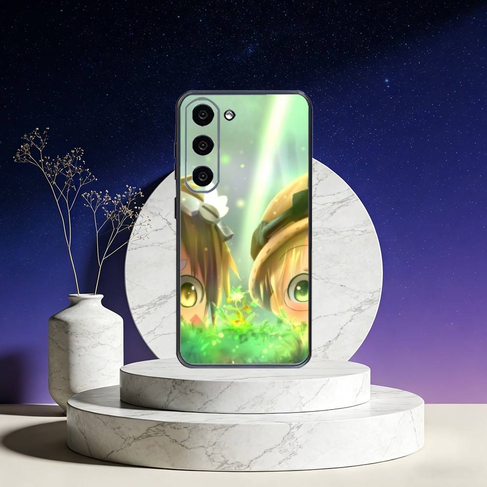 

M-Made in Abyss Phone Case For Samsung Galaxy A73,A72,A71,A70,A53,A52,A51,Others Soft Black Cover Samsung a50 30s 50s