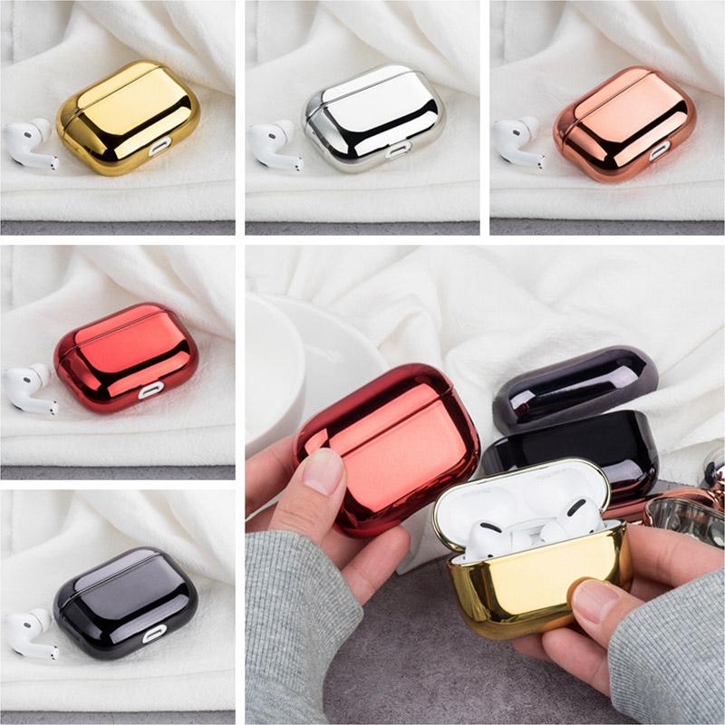 

Мода Electroplated Hard PC Earphone Чешот для Airpods Pro airpods 3 Беспроводной Bluetooth наушники протектор