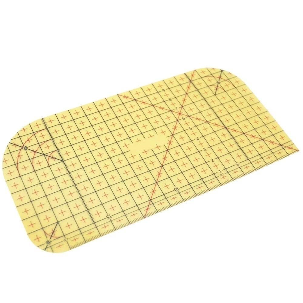 1/2Pcs Heat Resistant Hot Ironing Ruler Measuring Tool Clothing Making Quilting Ruler DIY Handmade Sewing Ruler Patchwork Craft