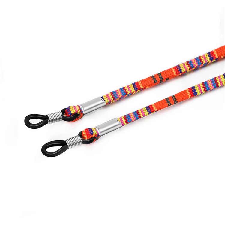 Wide DIY Eyeglass Sunglasses Cord Strap Ethnic Style Cotton Eyewear Lanyard Holder Rope Glasses Chain Neck
