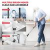 9 IN 1 Multifunktionale Elektrische Reinigungsbürste Kabellos Tragbar Elektrischer Spin-Schrubber Handheld Badewanne Küchenreiniger