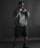 Phermenon Loose Fit Nylon Anorak [Charcoal]