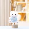 Keychain Love Bear Cute Cartoon Girl Backpack Decoration Hanging Plush Gift Doll